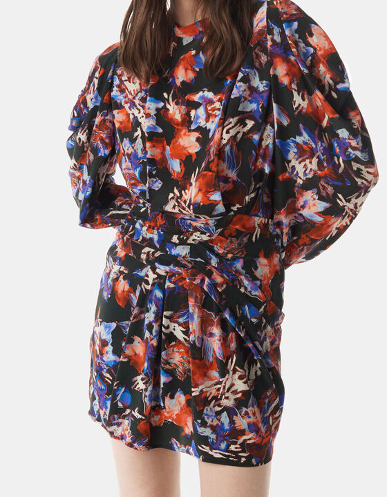 MERERA PRINT MINI DRESS
